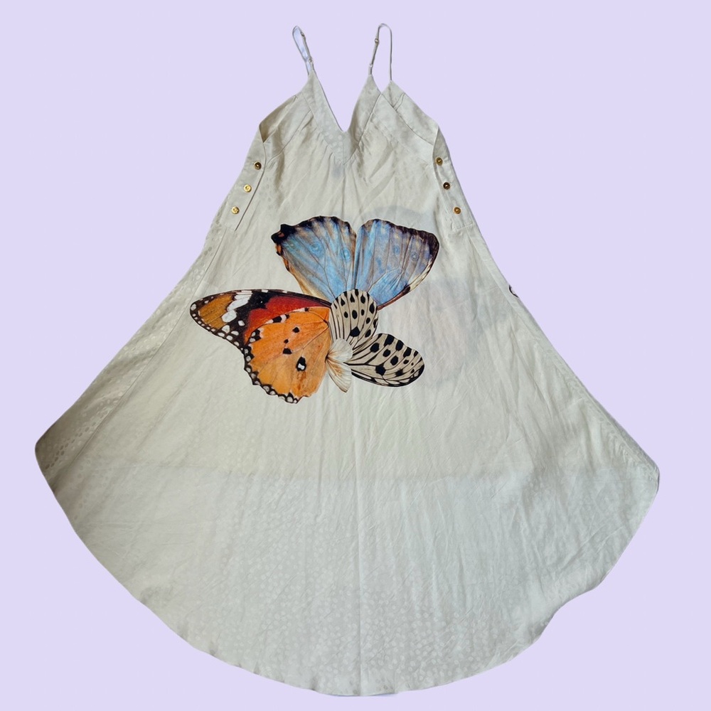 Farm Rio Silk Dress
